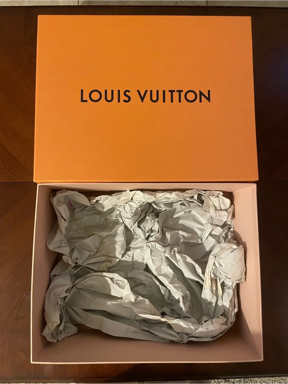 Louis Vuitton Orange Box Packaging